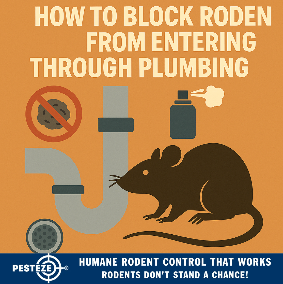 HOW TO BLOCK RODENTS FROM ENTERING THROUGH PLUMBING