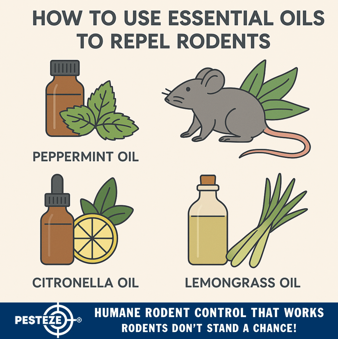 HOW TO USE ESSENTIAL OILS TO REPEL RODENTS