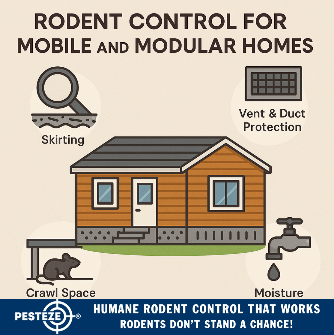RODENT CONTROL FOR MOBILE AND MODULAR HOMES