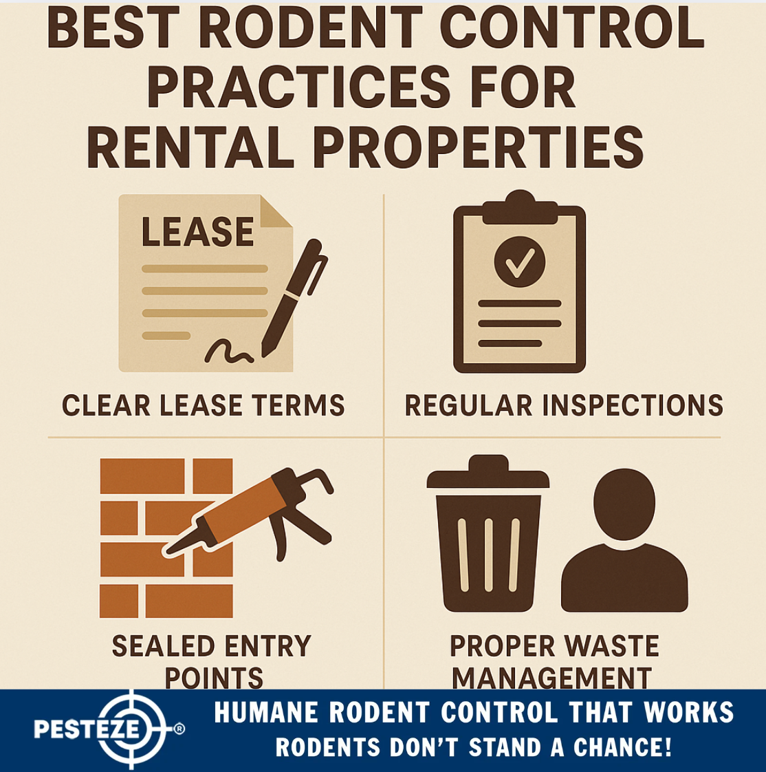 BEST RODENT CONTROL PRACTICES FOR RENTAL PROPERTIES