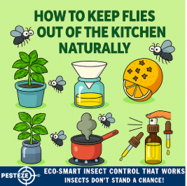 HOW TO KEEP FLIES OUT OF THE KITCHEN NATURALLY