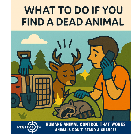 WHAT TO DO IF YOU FIND A DEAD ANIMAL