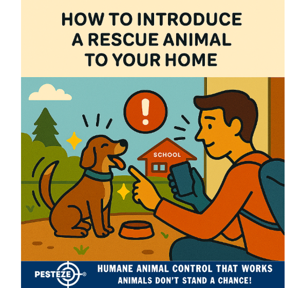 HOW TO INTRODUCE A RESCUE ANIMAL TO YOUR HOME