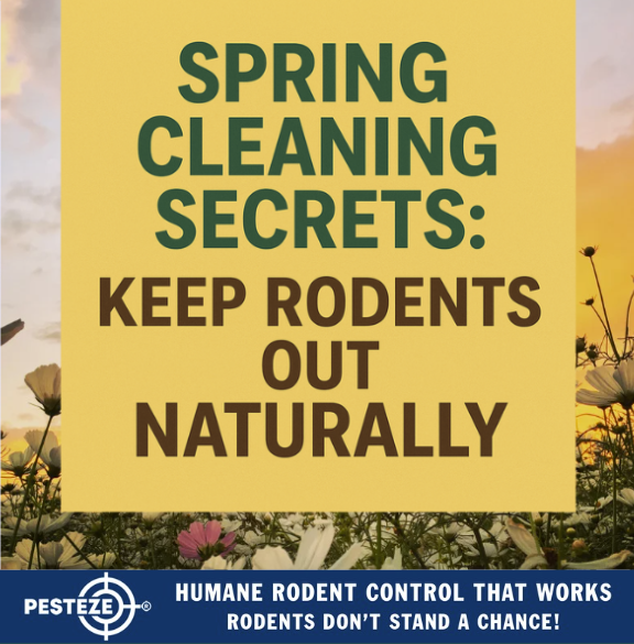 SPRING CLEANING SECRETS: KEEP RODENTS OUT NATURALLY