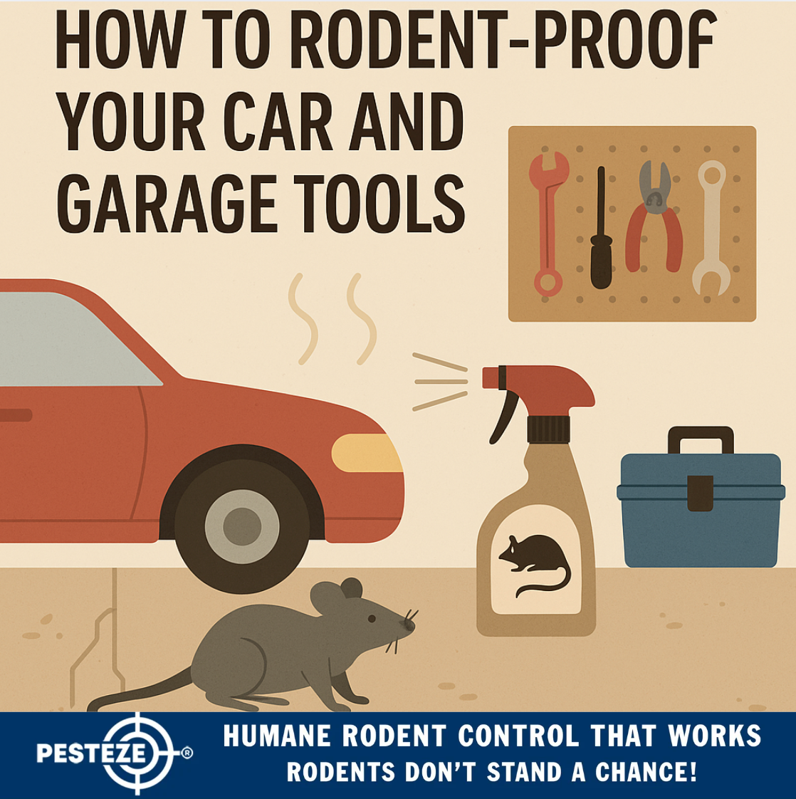 HOW TO RODENT-PROOF YOUR CAR AND GARAGE TOOLS