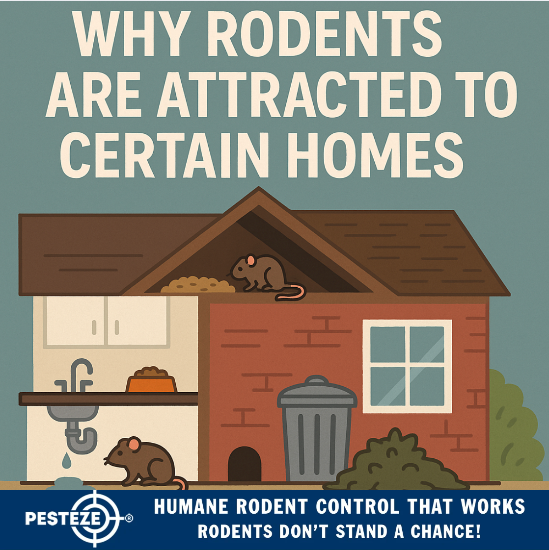 WHY RODENTS ARE ATTRACTED TO CERTAIN HOMES