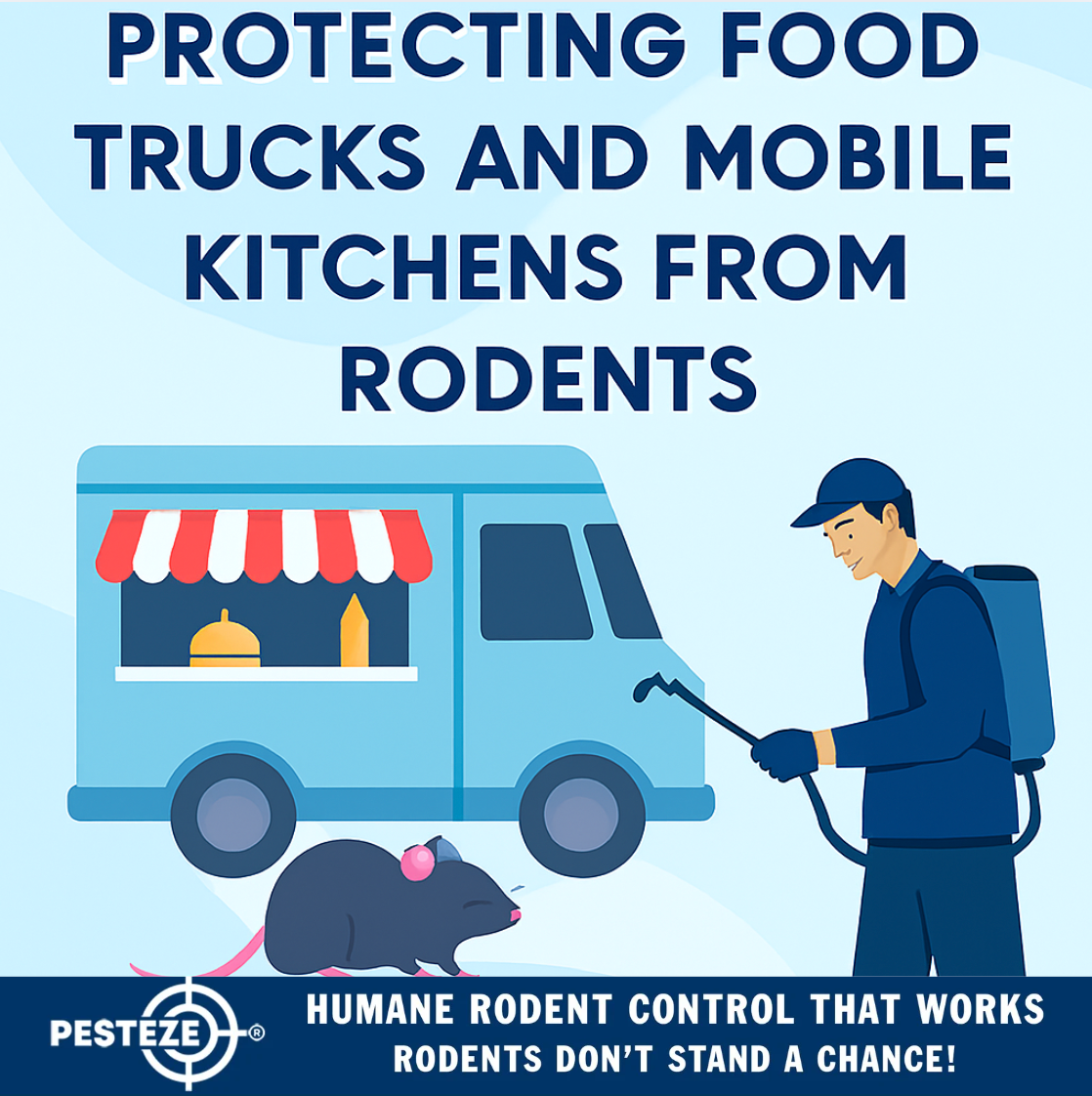 PROTECTING FOOD TRUCKS AND MOBILE KITCHENS FROM RODENTS
