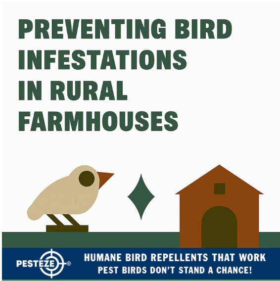 PREVENTING BIRD INFESTATIONS IN RURAL FARMHOUSES