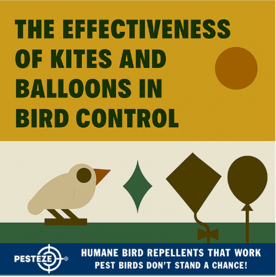 THE EFFECTIVENESS OF KITES AND BALLOONS IN BIRD CONTROL