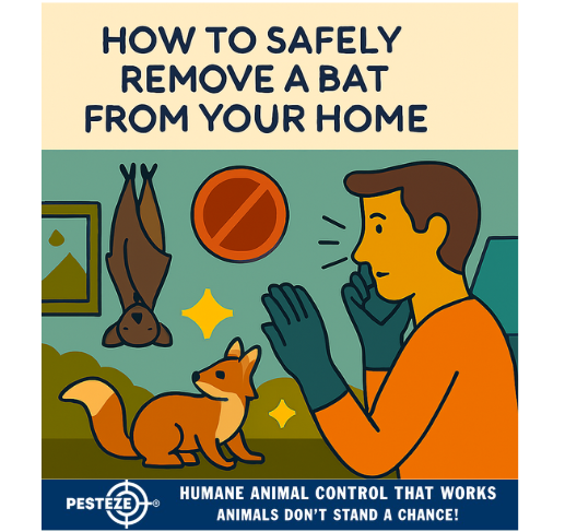 HOW TO SAFELY REMOVE A BAT FROM YOUR HOME