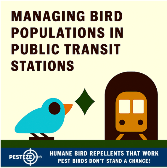 MANAGING BIRD POPULATIONS IN PUBLIC TRANSIT STATIONS