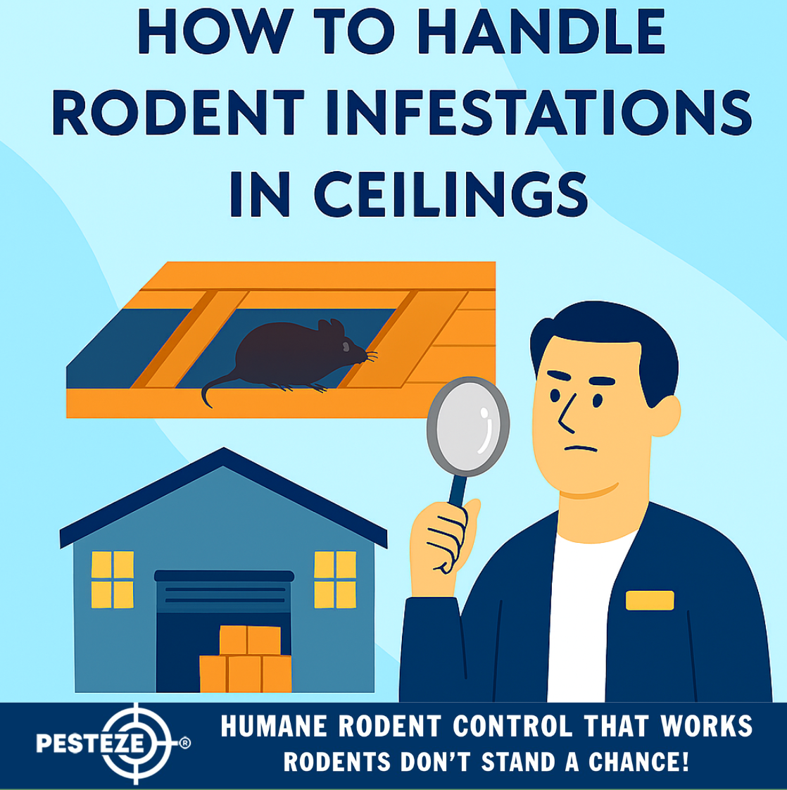 HOW TO HANDLE RODENT INFESTATIONS IN CEILINGS