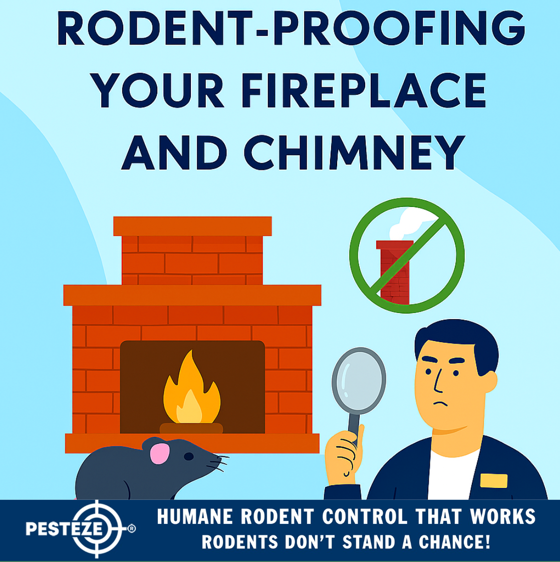 RODENT-PROOFING YOUR FIREPLACE AND CHIMNEY