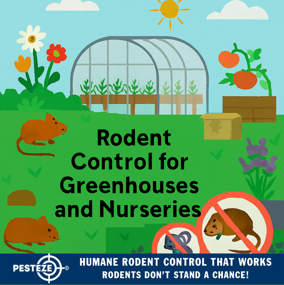 RODENT CONTROL FOR GREENHOUSES AND NURSERIES