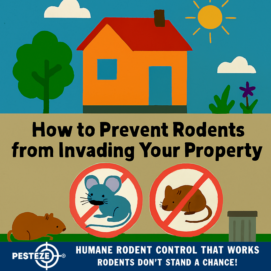 HOW TO PREVENT RODENTS FROM INVADING YOUR PROPERTY