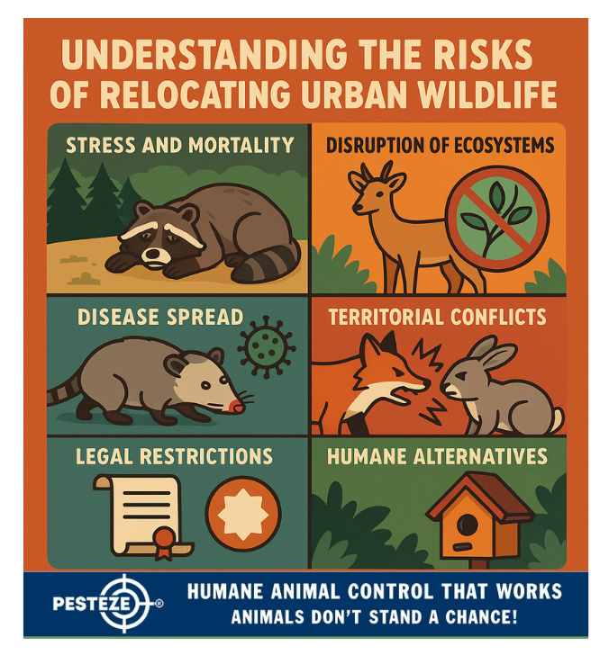 UNDERSTANDING THE RISKS OF RELOCATING URBAN WILDLIFE