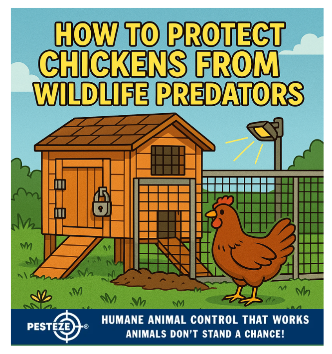 HOW TO PROTECT CHICKENS FROM WILDLIFE PREDATORS