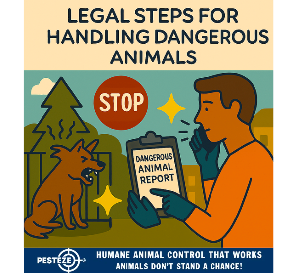 LEGAL STEPS FOR HANDLING DANGEROUS ANIMALS