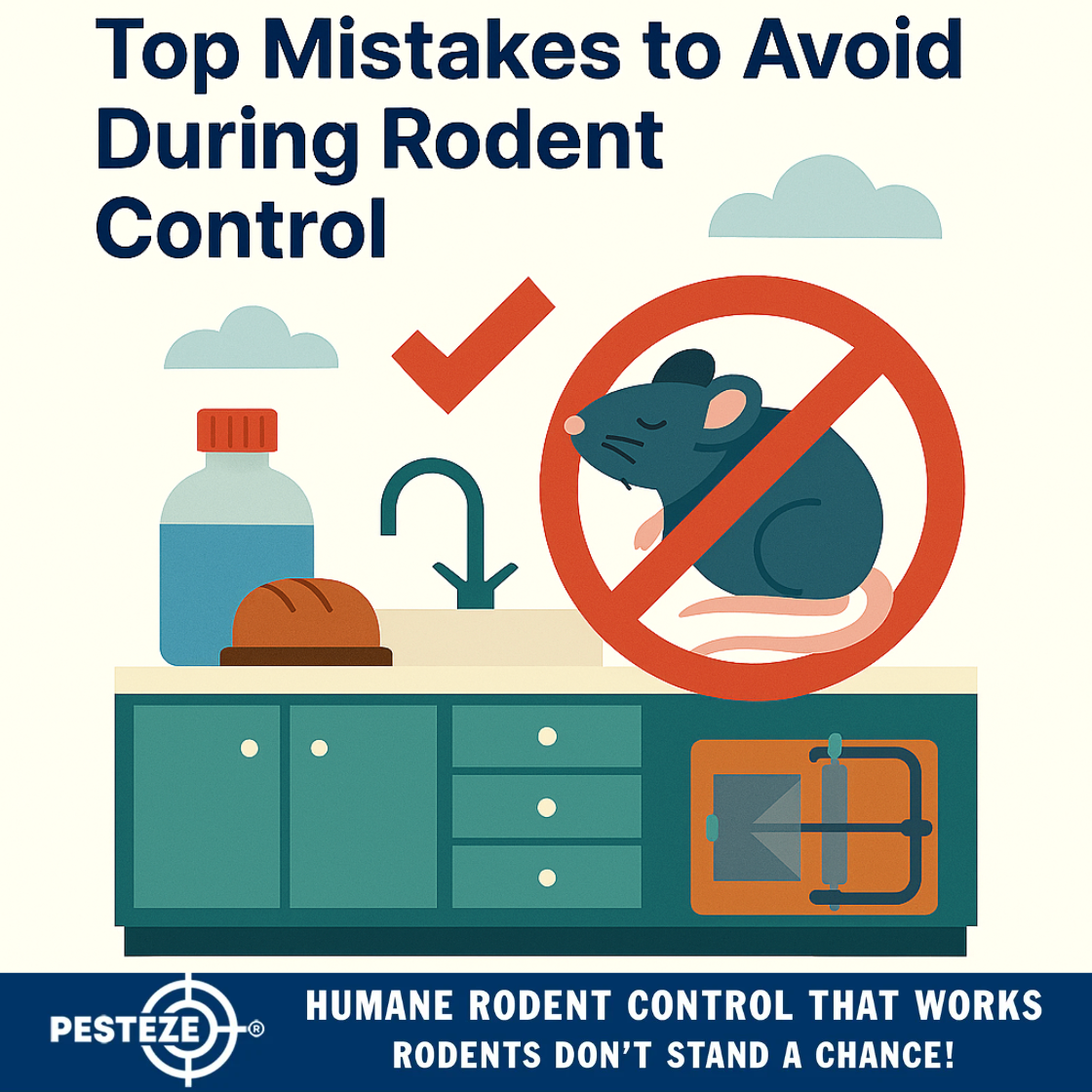 TOP MISTAKES TO AVOID DURING RODENT CONTROL