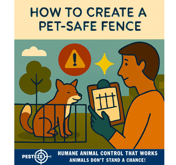 HOW TO CREATE A PET-SAFE FENCE