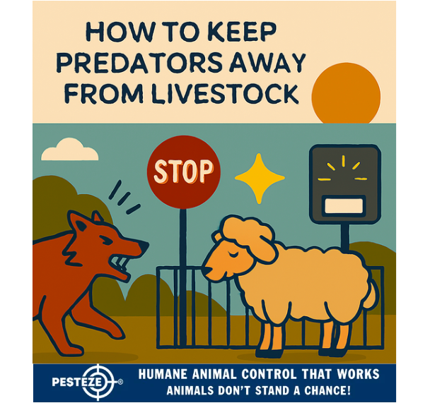 HOW TO KEEP PREDATORS AWAY FROM LIVESTOCK