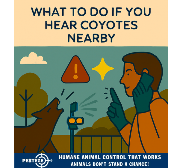 WHAT TO DO IF YOU HEAR COYOTES NEARBY