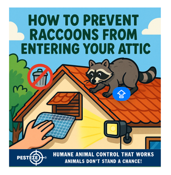 HOW TO PREVENT RACCOONS FROM ENTERING YOUR ATTIC