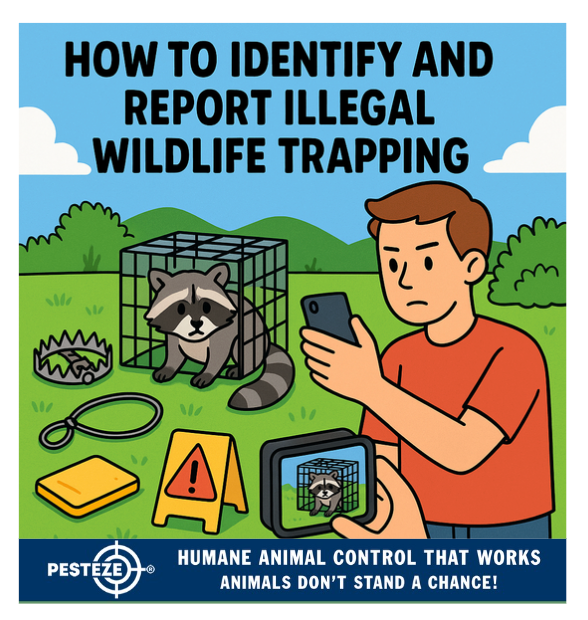 HOW TO IDENTIFY AND REPORT ILLEGAL WILDLIFE TRAPPING