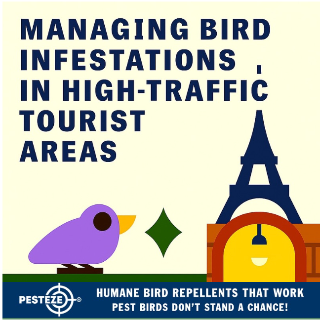 MANAGING BIRD INFESTATIONS IN HIGH-TRAFFIC TOURIST AREAS