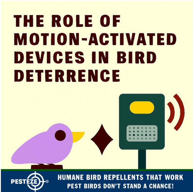 THE ROLE OF MOTION-ACTIVATED DEVICES IN BIRD DETERRENCE