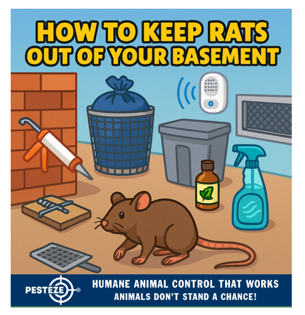 HOW TO KEEP RATS OUT OF YOUR BASEMENT