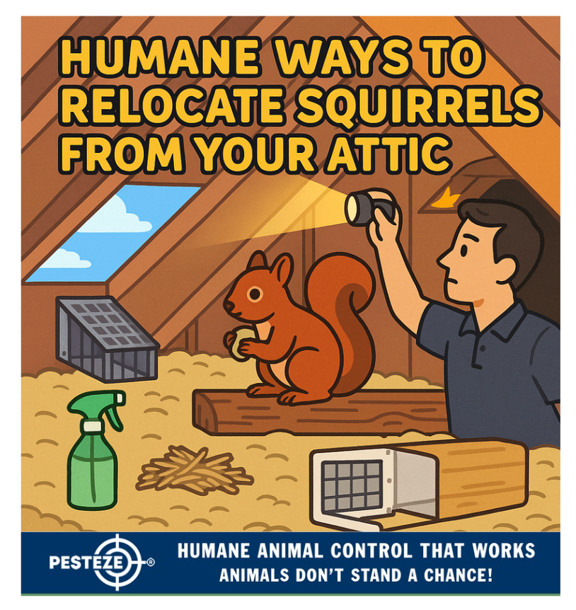 HUMANE WAYS TO RELOCATE SQUIRRELS FROM YOUR ATTIC