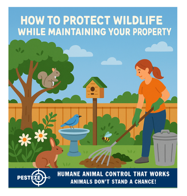 HOW TO PROTECT WILDLIFE WHILE MAINTAINING YOUR PROPERTY