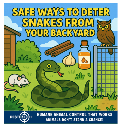 SAFE WAYS TO DETER SNAKES FROM YOUR BACKYARD