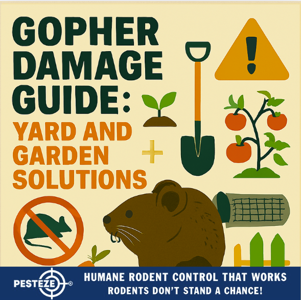 GOPHER DAMAGE GUIDE: YARD AND GARDEN SOLUTIONS