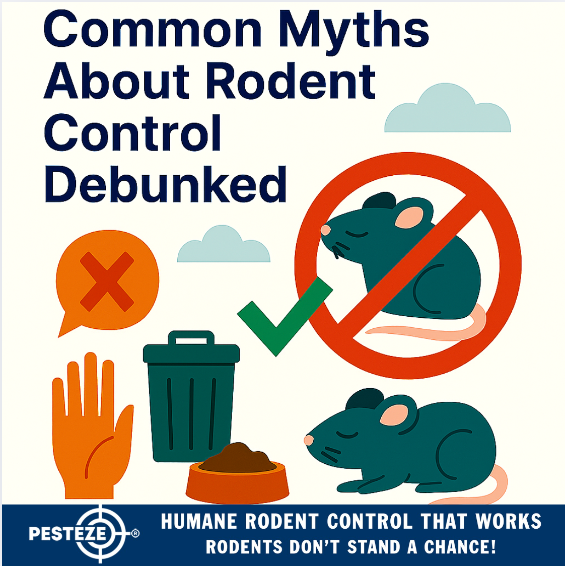 COMMON MYTHS ABOUT RODENT CONTROL DEBUNKED