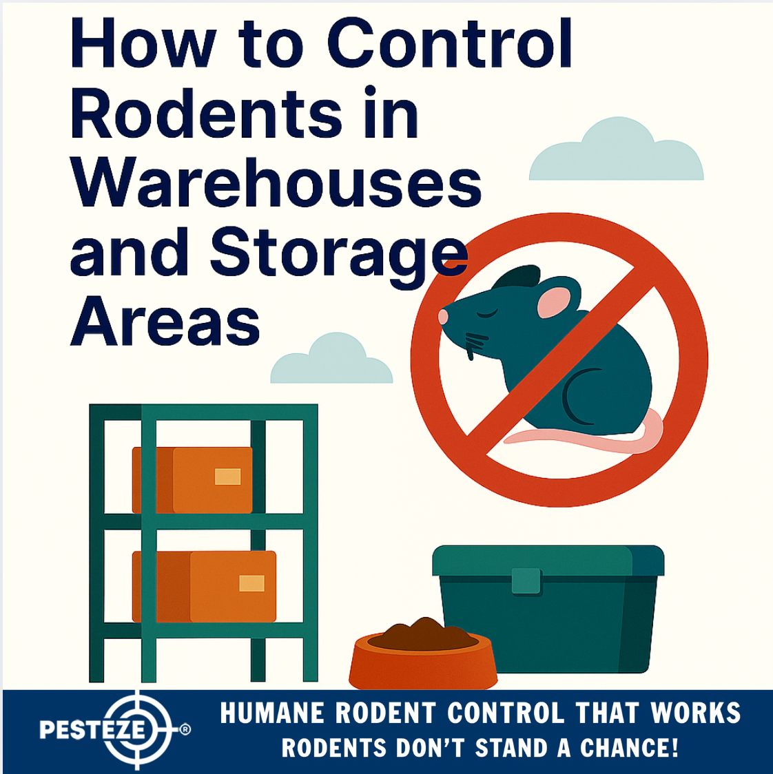HOW TO CONTROL RODENTS IN WAREHOUSES AND STORAGE AREAS