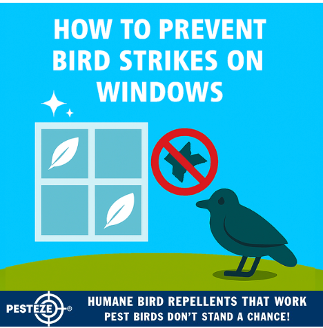HOW TO PREVENT BIRD STRIKES ON WINDOWS