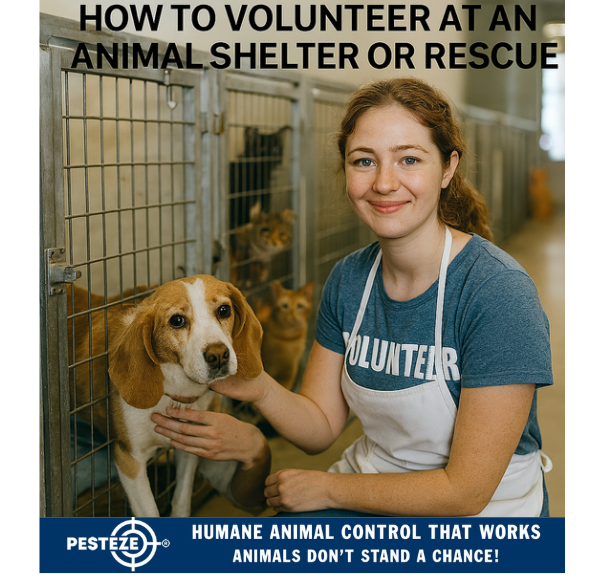 HOW TO VOLUNTEER AT AN ANIMAL SHELTER OR RESCUE