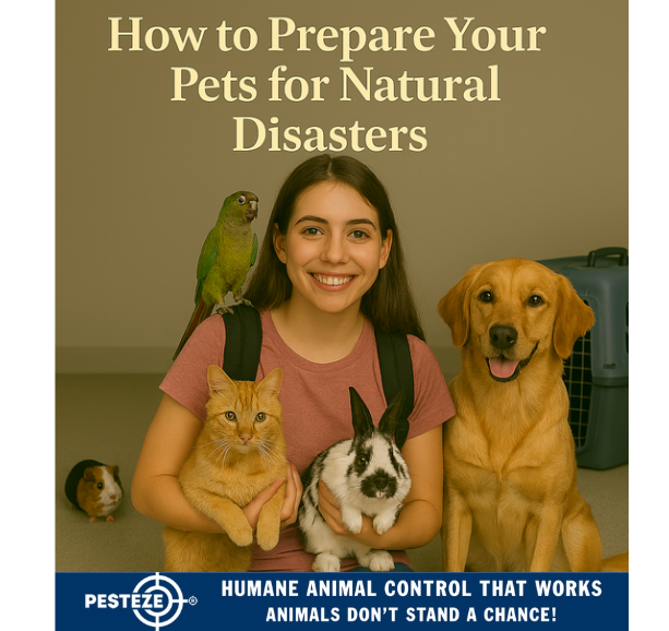 HOW TO PREPARE YOUR PETS FOR NATURAL DISASTERS