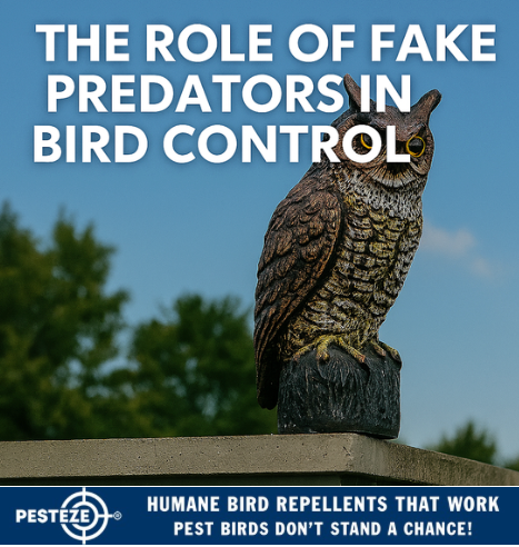 THE ROLE OF FAKE PREDATORS IN BIRD CONTROL