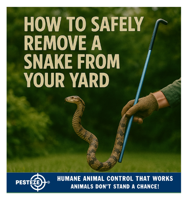 HOW TO SAFELY REMOVE A SNAKE FROM YOUR YARD