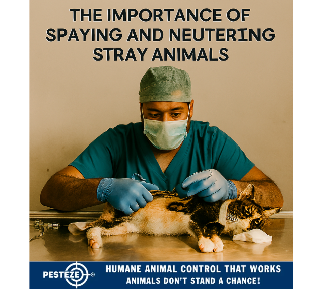 THE IMPORTANCE OF SPAYING AND NEUTERING STRAY ANIMALS