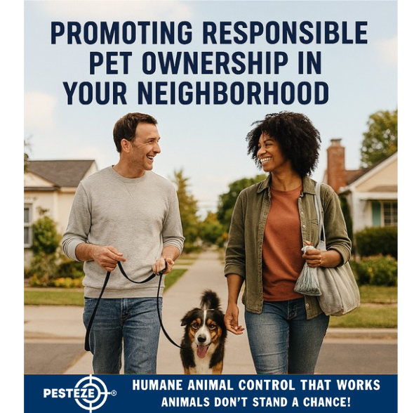 PROMOTING RESPONSIBLE PET OWNERSHIP IN YOUR NEIGHBORHOOD