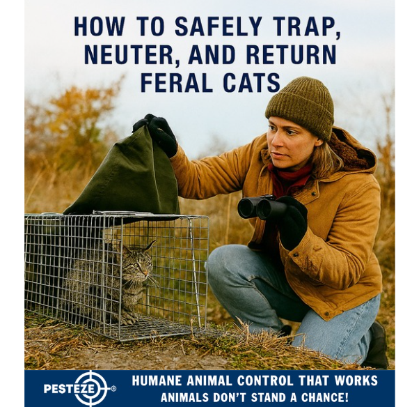 HOW TO SAFELY TRAP, NEUTER, AND RETURN FERAL CATS