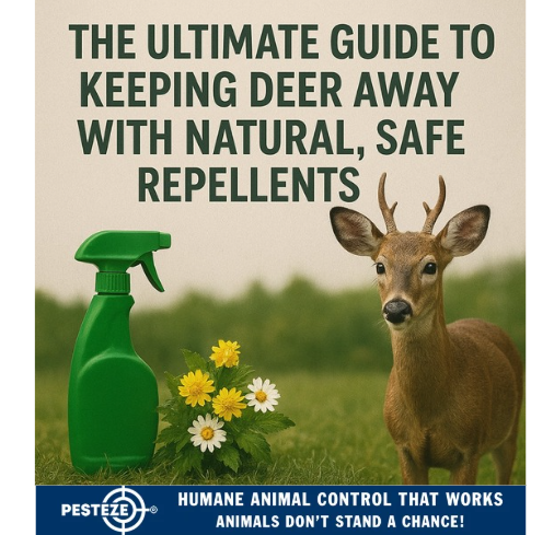 THE ULTIMATE GUIDE TO KEEPING DEER AWAY WITH NATURAL, SAFE REPELLENTS