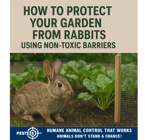 HOW TO PROTECT YOUR GARDEN FROM RABBITS USING SAFE NON-TOXIC BARRIERS