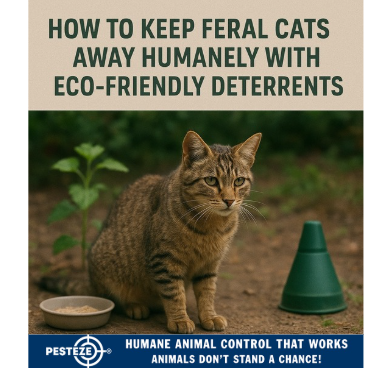 HOW TO KEEP FERAL CATS AWAY HUMANELY WITH ECO-FRIENDLY DETERRENTS