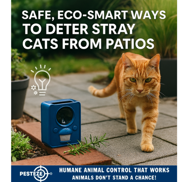SAFE, ECO-SMART WAYS TO DETER STRAY CATS FROM PATIOS