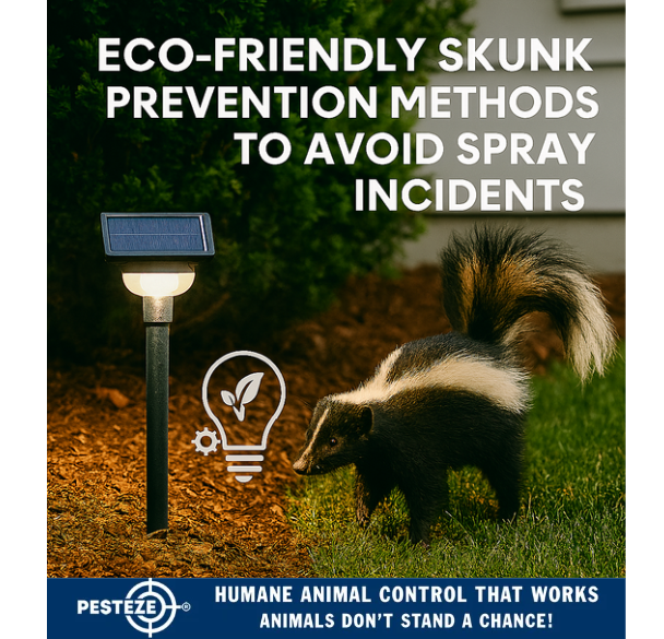 ECO-FRIENDLY SKUNK PREVENTION METHODS TO AVOID SPRAY INCIDENTS
